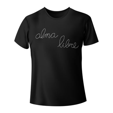 ALMA LIBRE BLACK T-SHIRT (WHITE)