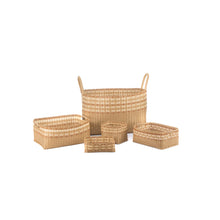 Load image into Gallery viewer, ALMA HOME BASKET GOLD LINES XS