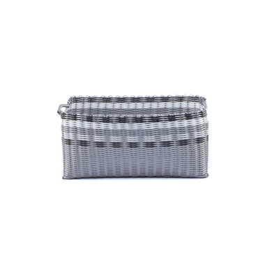 ALMA HOME BASKET SILVER LINES L