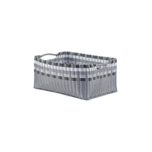 Load image into Gallery viewer, ALMA HOME BASKET SILVER LINES L