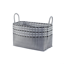 Load image into Gallery viewer, ALMA HOME BASKET SILVER LINES XL