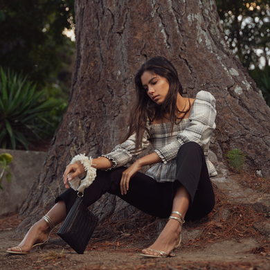 THE MINI TONATI BLACK / NATURAL