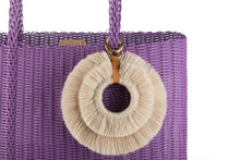 Load image into Gallery viewer, AURA MEDIUM TOTE LAVENDER / NATURAL