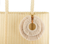 Load image into Gallery viewer, AURA MEDIUM TOTE CHAMPAGNE / NATURAL