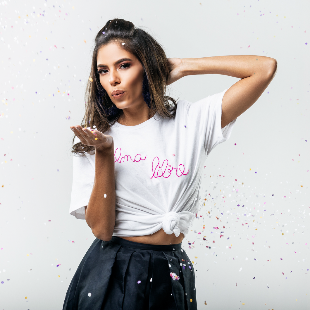 ALMA LIBRE T-SHIRT (FUCSIA)