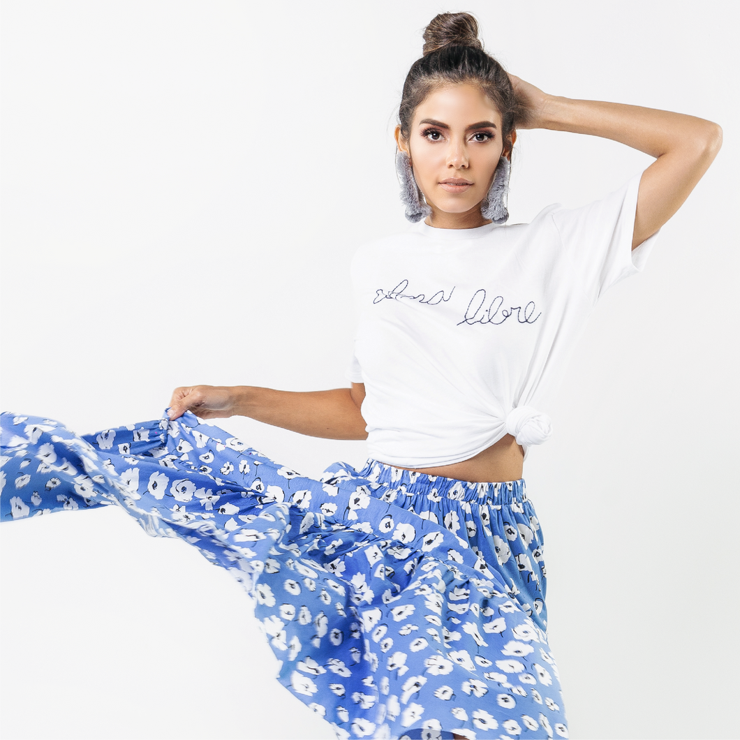 ALMA LIBRE T-SHIRT (BLUE)