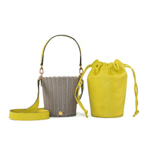 Load image into Gallery viewer, AURA BUCKET BAG LEMON