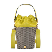 Load image into Gallery viewer, AURA BUCKET BAG LEMON