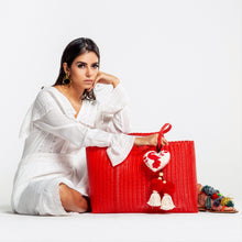 Load image into Gallery viewer, OTOMI TOTE RED