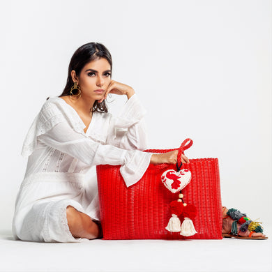 OTOMI TOTE RED