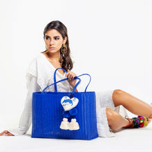 Load image into Gallery viewer, OTOMI TOTE BLUE